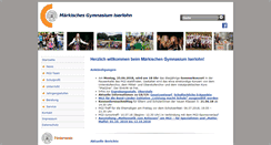 Desktop Screenshot of mgi-iserlohn.de